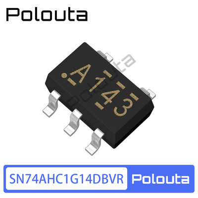 SN74AHC1G14DBVR SOT-23-5 单路施密特触发反相器闸芯片 Polouta