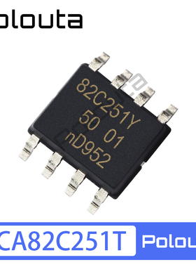 PCA82C251T/YM,118 PCA82C251T A82C251 82C251 SOP8 CAN接口芯片