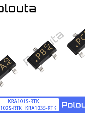 Polouta KRA101S-RTK KRA102S-RTK KRA103S-RTK SOT23 PNP晶体管