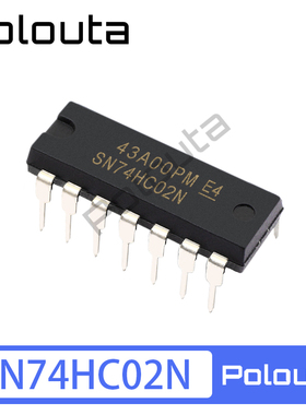 SN74HC02N  SN74HC01N 直插DIP14 四路2输入正与非门 POLOUTA