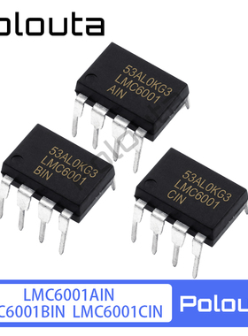 LMC6001AIN LMC6001BIN LMC6001CIN Polouta DIP-8 线性放大器