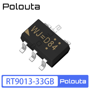 RT9013-33GB SOT23-5 稳压器LDO芯片 3.3V/500mA输出 Polouta