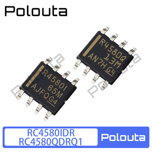 RC4580IDR RC4580QDRQ1 SOP-8 双路音频放大器芯片IC Polouta