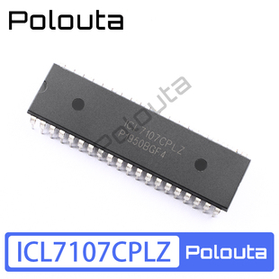 Polouta ICL7107CPLZ ICL7107CPL ICL7107 DIP40 LED显示器驱动器
