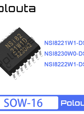 NSI8221W1-DSWR NSI8230W0 NSI8222W1 SOW16 W0D W1D 数字隔离器