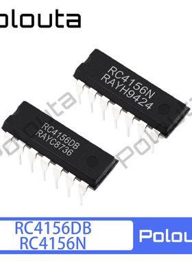 RC4156N RC4156DB RC4156 DIP14 直插 运算放大器芯片 POLOUTA