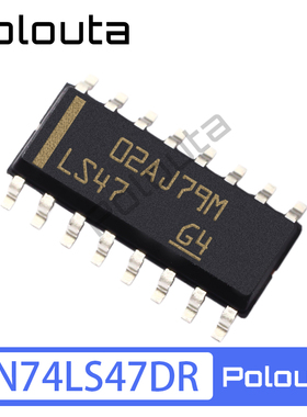 Polouta SN74LS47DR SN74LS47D SO16-3.9MM 显示器驱动器芯片