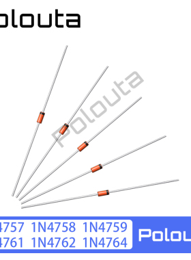 1N4759 1N4764 1N4757 1N4758 1N4761 1N4762 稳压二极管直插玻璃