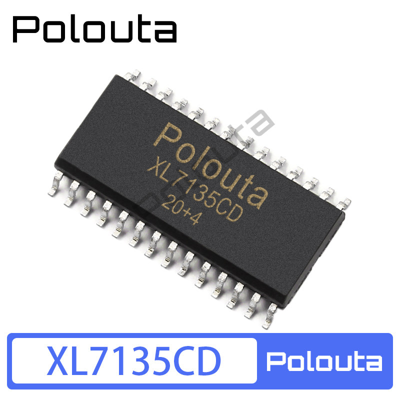 polouta 模数转换芯片adc xl7135cd sop-28