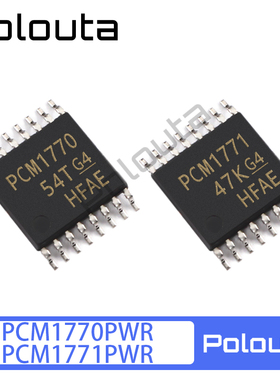 Polouta PCM1770PWR PCM1771PWR TSSOP-16  低功耗立体声DAC 芯片