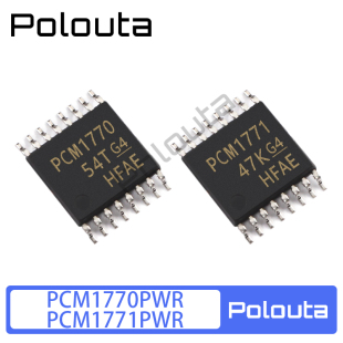 Polouta PCM1770PWR PCM1771PWR TSSOP-16 低功耗立体声DAC 芯片