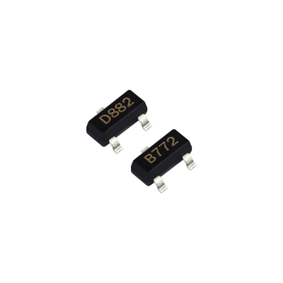 2SD882 2SB772 D882 B772 SOT23 贴片 三极管功率对管 Polouta