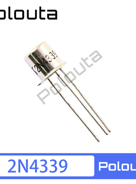 Polouta 2N4339 CAN3 铁帽 N沟道JFET低噪声放大器
