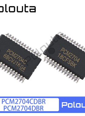 PCM2704DBR PCM2704CDBR SSOP28 立体声音频DAC芯片 Polouta