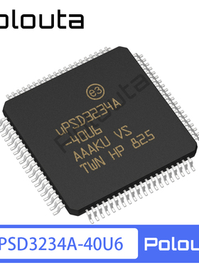 polouta UPSD3234A-40U6 PSD3234A-40T6 ST QFP80 微控制器IC