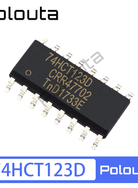 polouta 74HCT123D 74HCT123D,652 SOP16 单稳态多谐振荡器