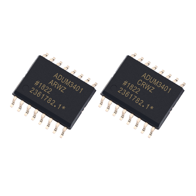 Polouta ADUM3401ARWZ ADUM3401CRWZ SOP16  四通道数字隔离器IC