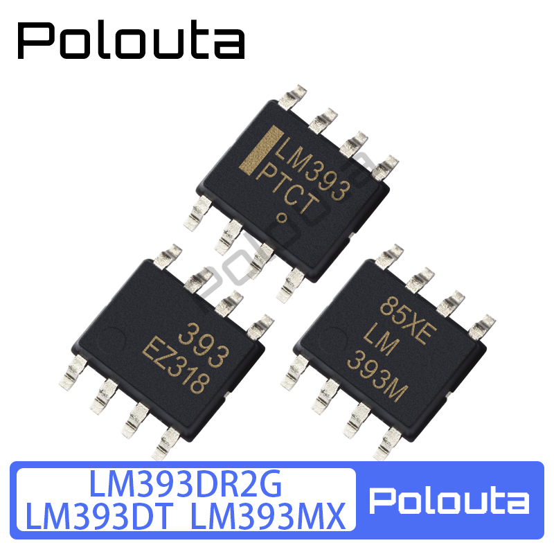 LM393DR2G LM393DT LM393MX SOP-8电压比较器 Polouta