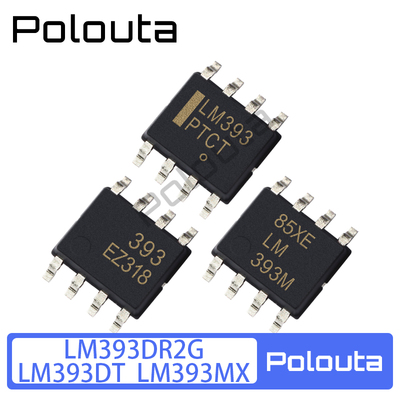 LM393DR2G LM393DT LM393MX SOP-8 电压比较器 Polouta