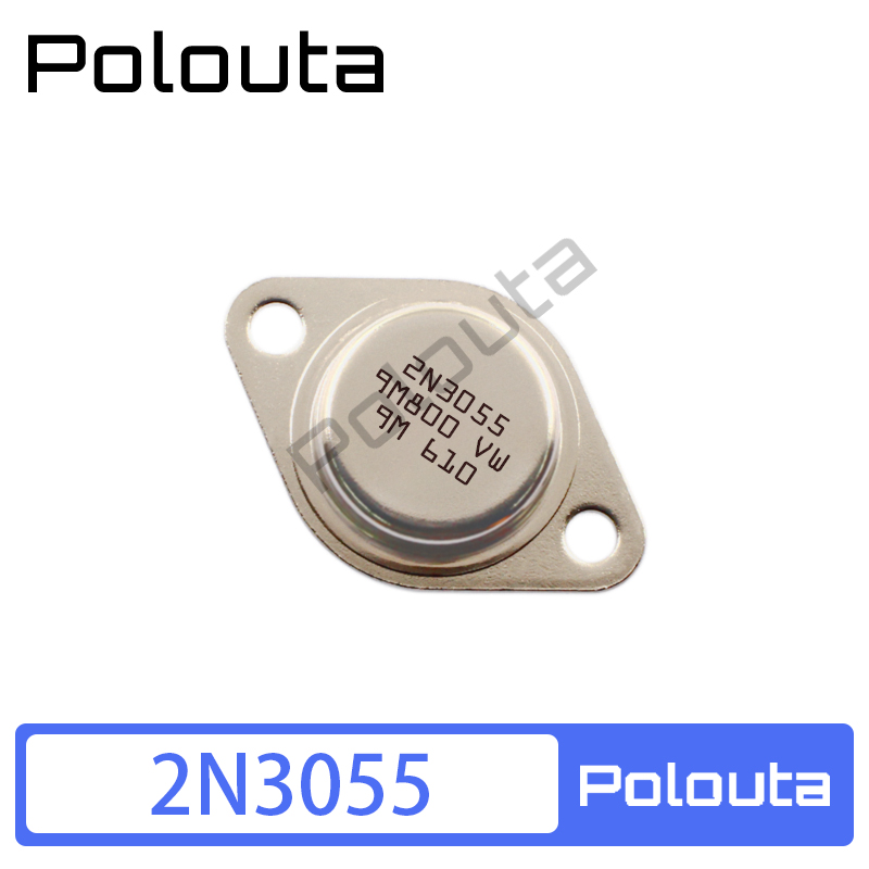 Polouta 2N3055 N3055 TO-3 15A 100V 115W NPN 金封大功率三极管 电子元器件市场 三极管 原图主图