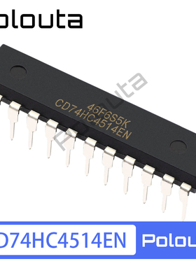 CD74HC4514EN 74HC4514 DIP-24 多路分解器 Polouta