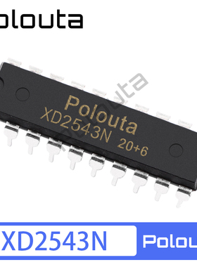 Polouta 模数转换芯片ADC XD2543N DIP-20