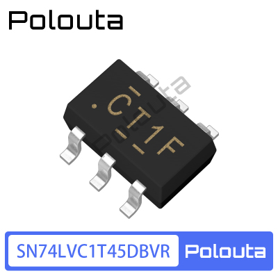 SN74LVC1T45DBVR SOT-23-6三态输出单位双电源总线收发器 Polouta