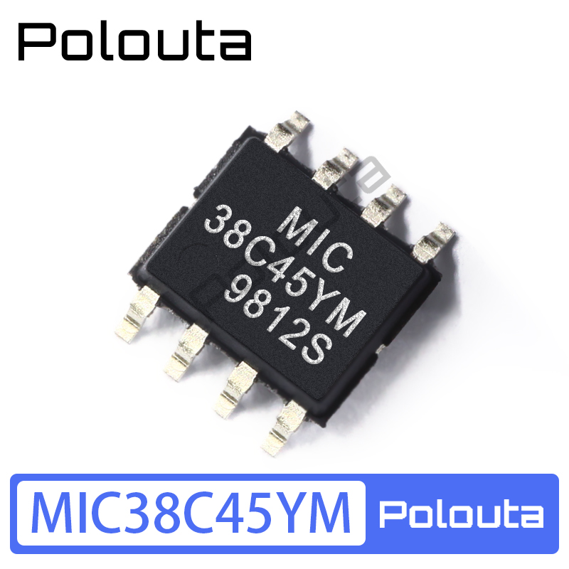 Polouta MIC38C45YM MIC38C45BM SOP-8 贴片 PWM控制器IC芯片