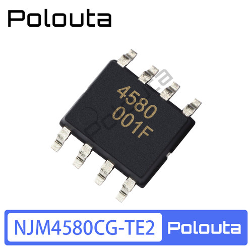 NJM4580CG-TE2 JRC4580 SOP-8 电路运算放大器 Polouta