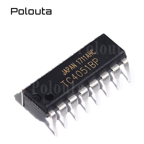 TC4051BP TC4051 DIP16 直插 模拟开关芯片 POLOUTA