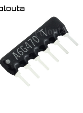 Polouta 6脚排阻 A06-221JP A06-102 A06-103 1K 10K 220R 6P