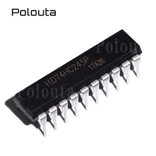 HD74HC245P 八同相三态总线收发器芯片DIP20 POLOUTA SN74HC245N