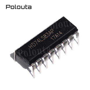 四位二进制快速进位全加器 74LS83 DIP16 HD74LS83P HD74LS83AP