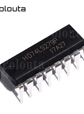 HD74LS279P 74LS279 直插DIP-16 四个基本RS触发器芯片 POLOUTA