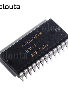 74HC4067N 74HC4067 DIP24 宽体 多路复用器/分解器芯片 POLOUTA