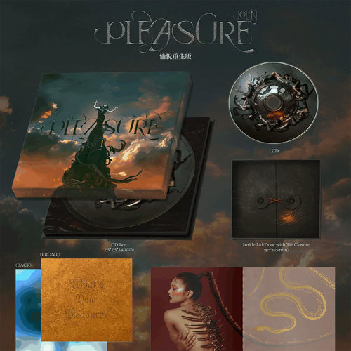 官方正版 蔡依林全新实体专辑cd唱片 Pleasure 愉悦重生版 台版