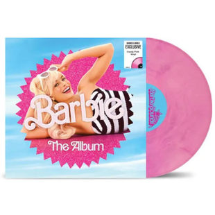 芭比电影原声带黑胶唱片收录为芭比而作的流行热歌集 粉胶LP 美版