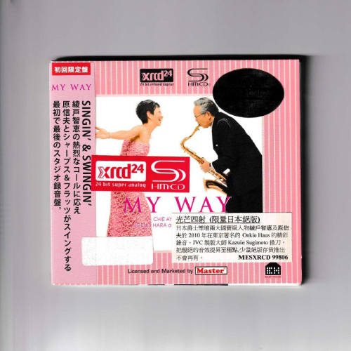 绫户智惠&爵士传奇原信夫 我的路光芒四射 1XRCD24/SHMCD原装正版