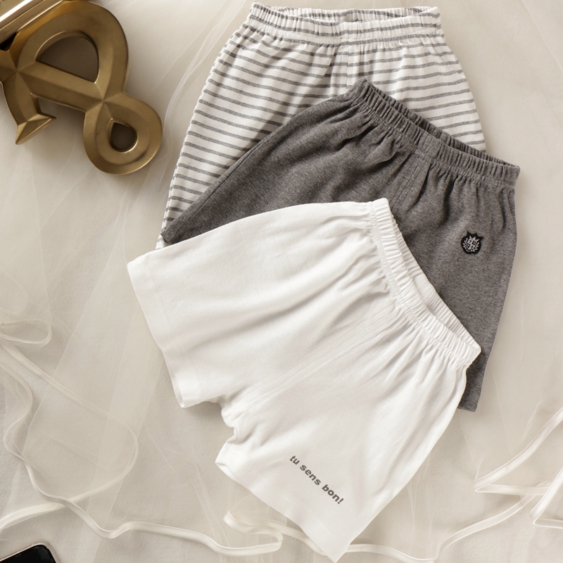 弹力纯棉肥款大平角内裤裸睡男童