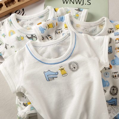 圆领卡通短袖超薄T恤新品特价