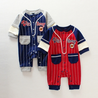 双十一特价新生儿春秋连体衣