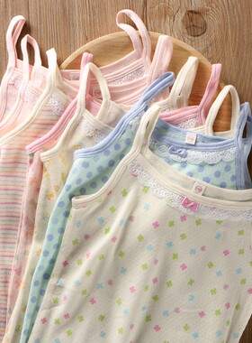 女童秋冬新品加厚双层背心吊带