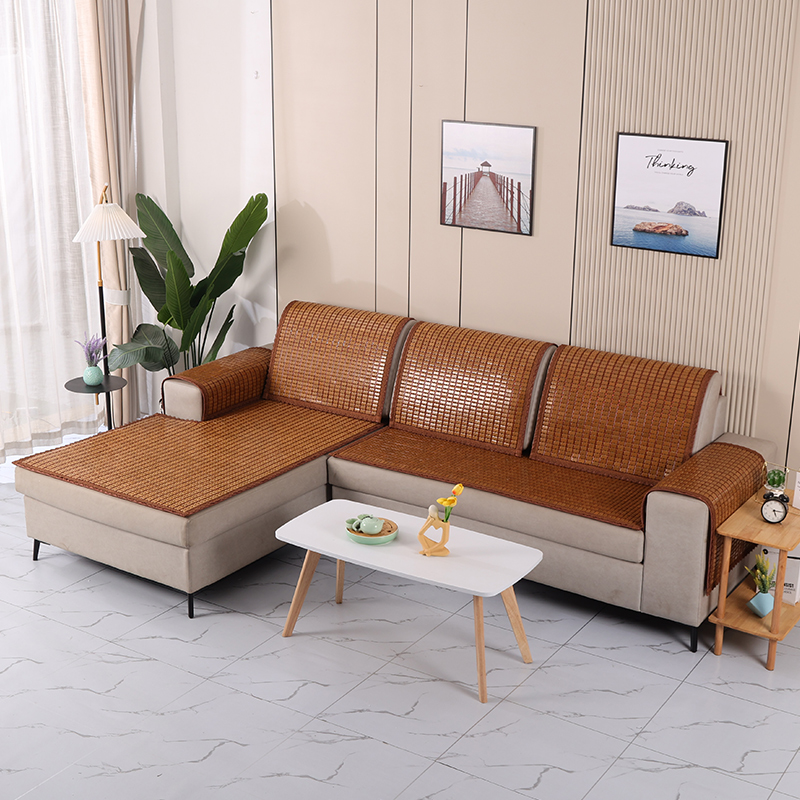 夏季沙发麻将竹凉席坐垫客厅防滑