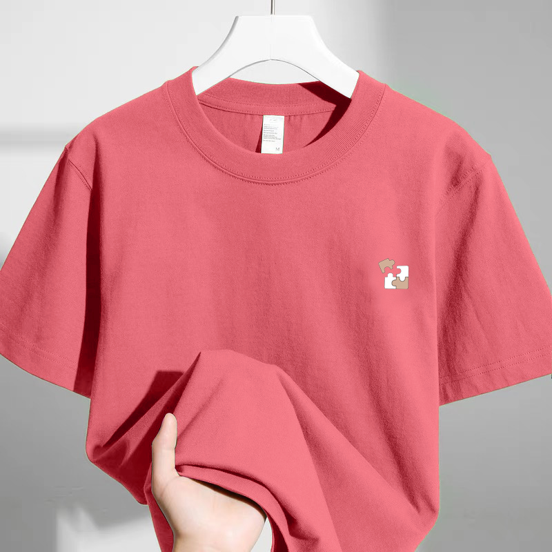 商场撤回~尾货清仓捡漏库存潮流小众简约纯棉短袖T恤男女休闲情侣