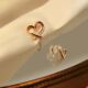 无痛硅胶耳夹女无耳洞新款 夏简约百搭高级小爱心气质耳钉耳环耳饰