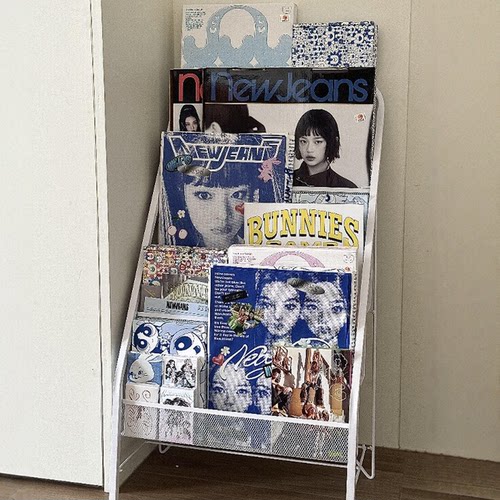 黑胶唱片收纳架铁艺多层大容量