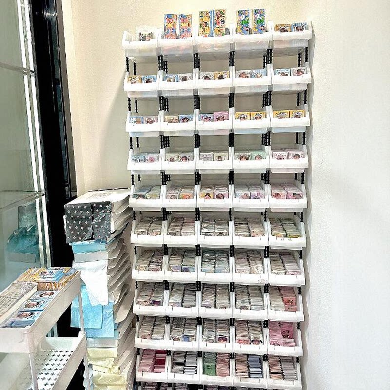 卡片谷子吧唧展示架小卡杂物整理图片