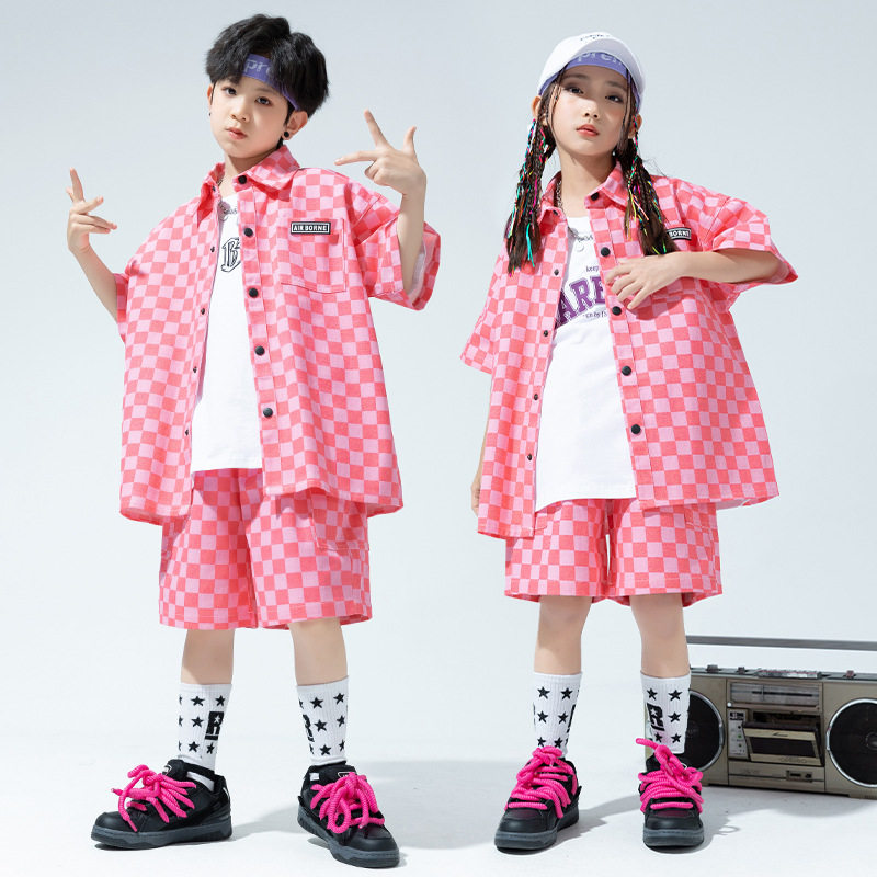 本草纲目最靓的仔科目三儿童男孩小学生舞蹈衣服表演出服装yesok