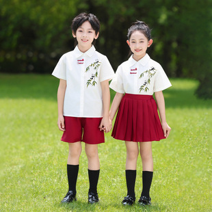 中华美少年中国说儿童声声慢舞蹈演出服装上春山吉量中华少年有志