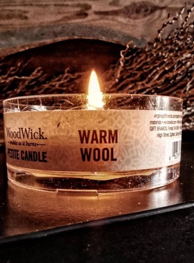 美国进口woodwick迷你试香小样品木质烛芯香薰31g旅行装海岸落日